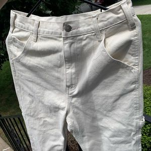 brandy Melville, tan, size M jeans 👖